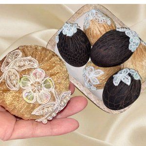 Easter Eggs, Set 6 Easter Eggs, Spring Decorations, Photo Prop, Vase filler,